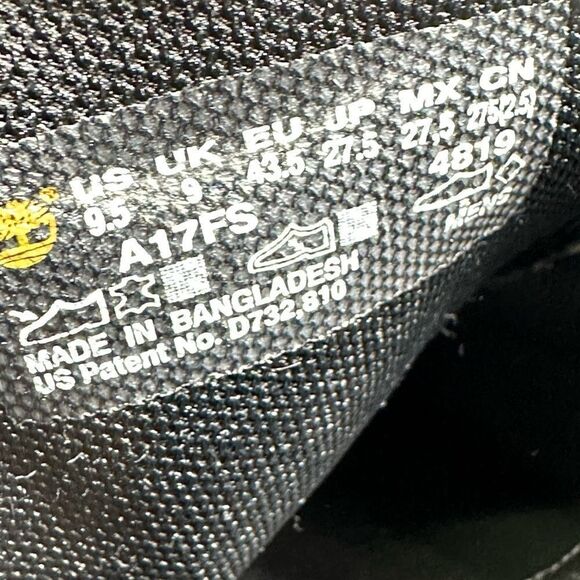 Timberland Mens Amherst High Top Navy Leather Chukka Boot Size 9,5 - Picture 7 of 8